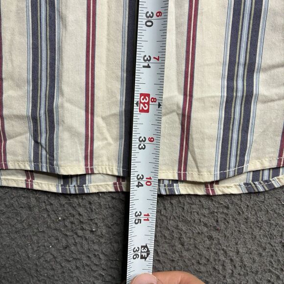 The Old Frontier Clothing Co Shirt Long Sleeve 1/2 Button Up Men's 2XL USA Made - Picture 8 of 8